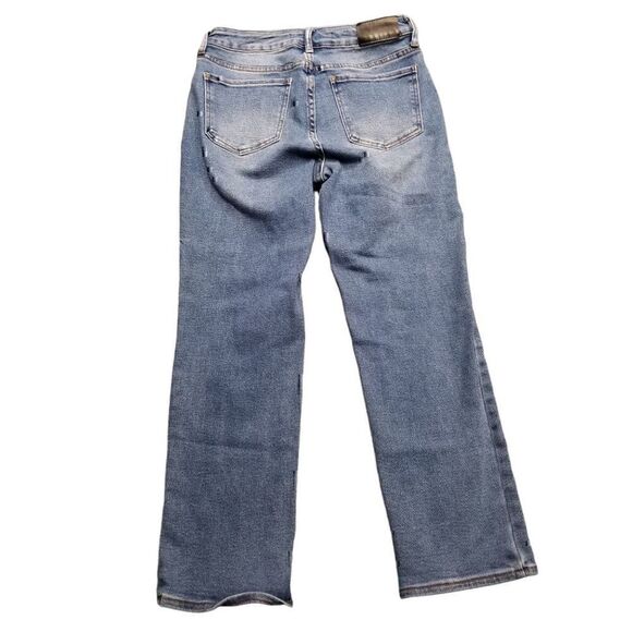 !it AMANDA High Rise Slim Ankle Blue Mom Jeans  - Picture 3 of 10